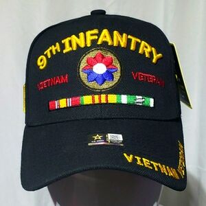 MILITARY 9TH Infantry Div Vietnam Veteran Hat